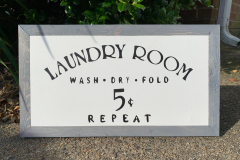 LAUNDRY ROOM | 13.5" x 7.5" | $18