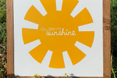 YOU ARE MY sunshine | 8" x 7.5" | $12