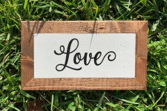 Love | 7.5" x 4.25" | $6