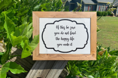 the happy life |  7.5" x 5.75" | $8